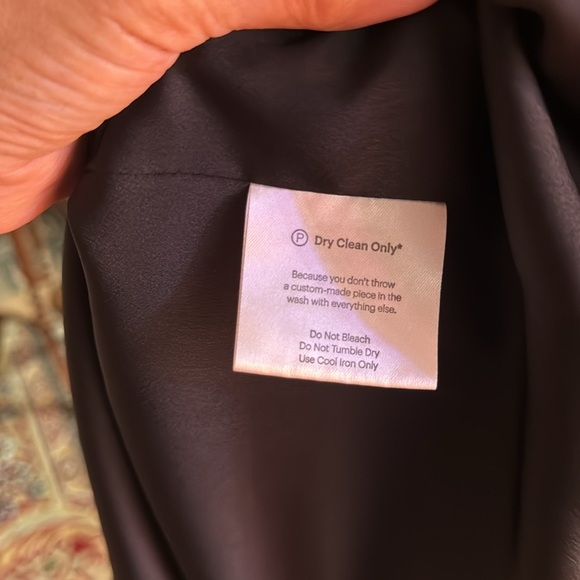 Fame and Partners Black Floral Maxi Gown Bell Sleeves, Queen Ann style neckline - Picture 12 of 13